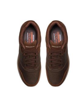 Zapatillas Skechers Elent Velago Hombre Marrón