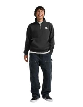 Sudadera Converse All Star Retro Quarter Hombre Negro