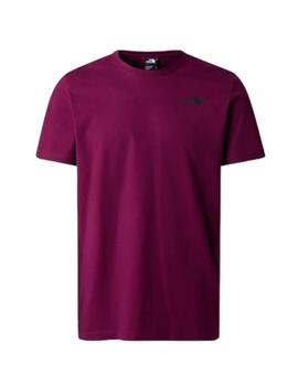 Camiseta The North Face Hombre Granate