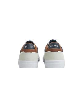 Zapatillas Pepe Jeans Kenton Court Hombre Blanco