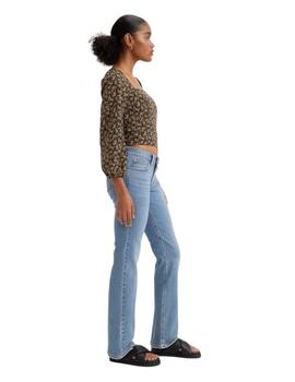 Pantalón largo Levis Superlow Boot Hydrologic Mujer Azul