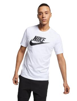 Camiseta Nike Icon Futura Hombre Blanca