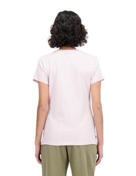 Camiseta New Balance Essentials Mujer Rosa