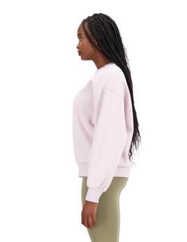 Sudadera New Balance Essentials Brushed Mujer Rosa