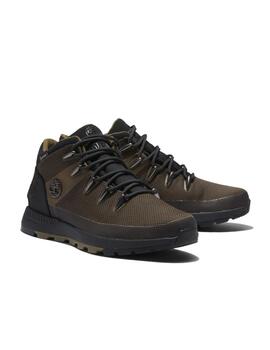 Botín Timberland Sprint Trekker Waterproof Mid Verde