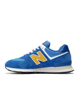 Zapatillas New Balance 574  Hombre Azul