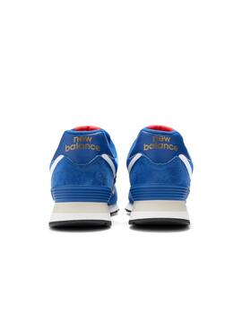 Zapatillas New Balance 574  Hombre Azul