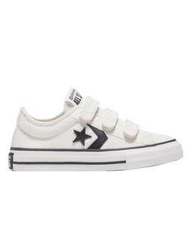 Zapatilla Converse Star Player 76 JR Blanco