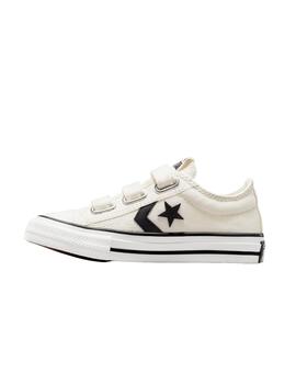 Zapatilla Converse Star Player 76 JR Blanco