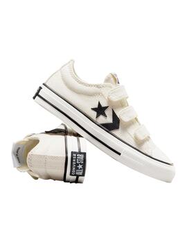 Zapatilla Converse Star Player 76 JR Blanco