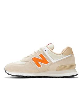 Zapatillas New Balance 574 Hombre Beige