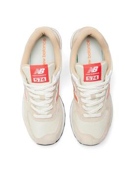 Zapatillas New Balance 574 Hombre Beige