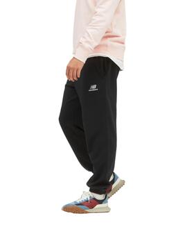 Pantalón New Balance Uni Essentials French Unisex Negro