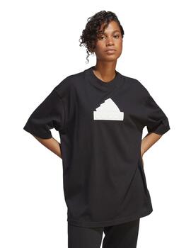 Camiseta Adidas Future Icons Mujer Negro