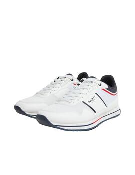 Zapatillas Pepe Jeans Tour Club Hombre Blanco