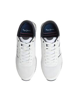 Zapatillas Pepe Jeans Tour Club Hombre Blanco