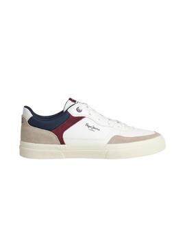 Zapatillas Pepe Jeans Kenton Masterlow 800 Hombre Blanco