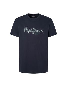 Camiseta Pepe Jeans Wido Hombre Marino