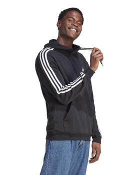 Sudadera Capucha Adidas Hombre Negro