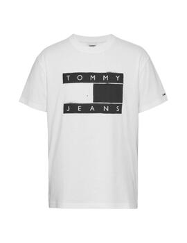 Camiseta Tommy Hilfiger Spray Hombre Blanco