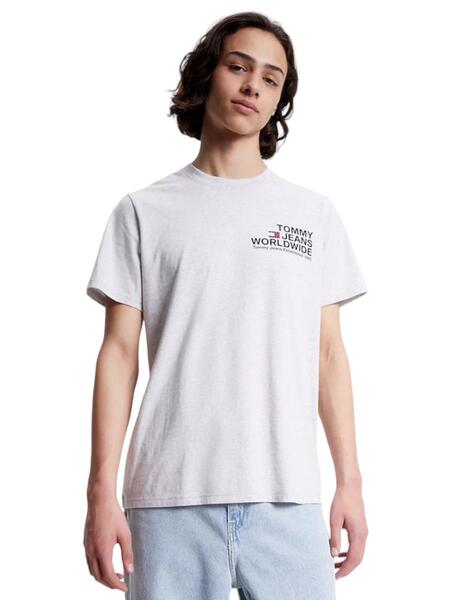 Camiseta tommy hilfiger hombre blanca deals