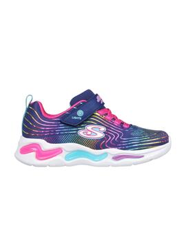 Zapatillas Skechers Wavy Beams Junior Multicolor