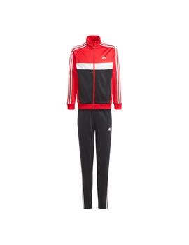 Chándal Adidas Tiberio TS Junior Rojo y Negro