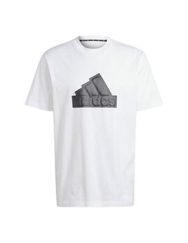 Camiseta Adidas Hombre Blanco