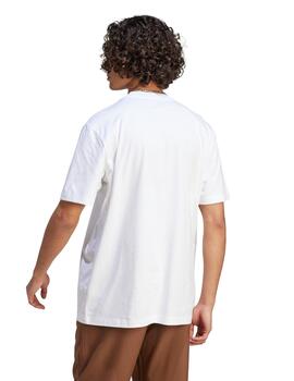 Camiseta Adidas Hombre Blanco