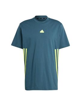 Camiseta Adidas Hombre Azul