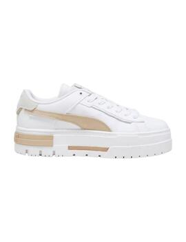 Zapatillas Puma Mayze Crashed Mujer Beige