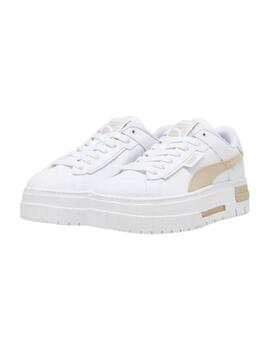 Zapatillas Puma Mayze Crashed Mujer Beige