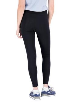 Mallas New Balance Essentials Stacked Mujer Negro