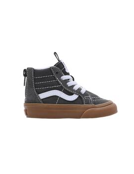 Zapatillas Vans Sk8-Hi Zip J Gris