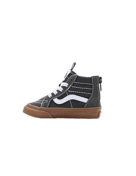 Zapatillas Vans Sk8-Hi Zip J Gris