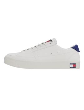 Zapatillas Tommy Vulcanized Hombre Blanco