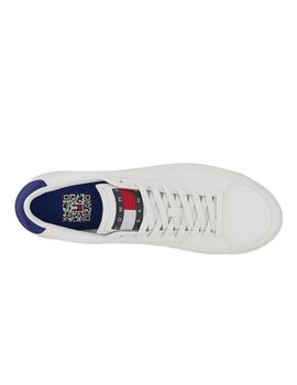 Zapatillas Tommy Vulcanized Hombre Blanco