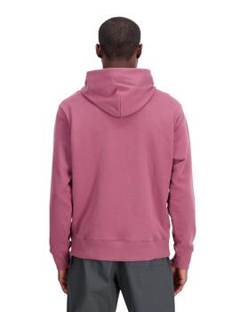 Sudadera New Balance Essentials Varsity Fleece Hombre Rosa