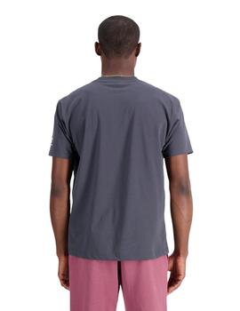 Camiseta New Balance Essentials Varsity Hombre Gris