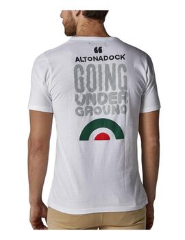 Camiseta Altonadock Hombre Blanco