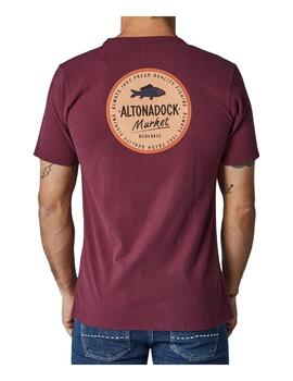 Camiseta Altonadock Hombre Granate