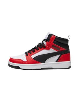 Zapatilla Puma Rebound V6 Mid Junior Multicolor