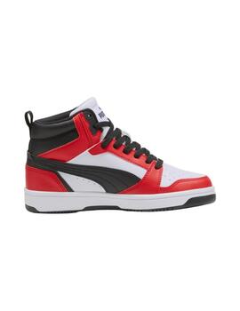 Zapatilla Puma Rebound V6 Mid Junior Multicolor