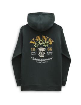 Sudadera Vans Peace Head Niño Verde