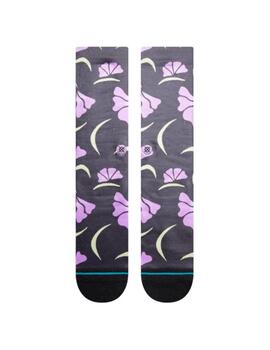 Calcetines Stance Flores Unisex Negro