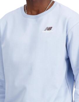 Sudadera New Balance Uni Essentials Unisex Azul