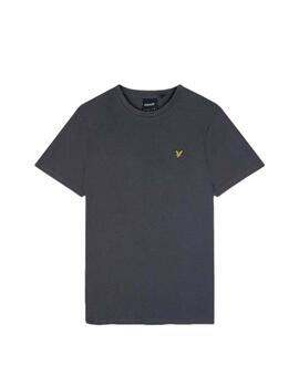 Camiseta Lyle & Scott Plain Hombre Gris