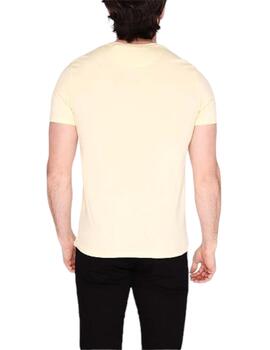 Camiseta Lyle y Scott Plain Hombre Arena