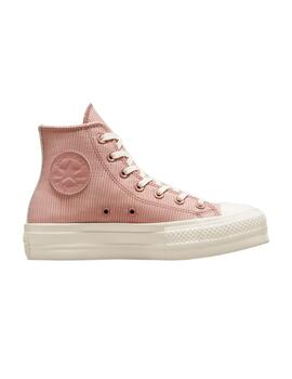 Zapatillas Converse Lift Hi Night Flamingo Mujer Rosa