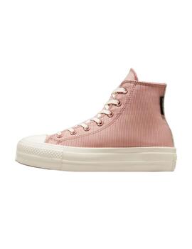 Zapatillas Converse Lift Hi Night Flamingo Mujer Rosa